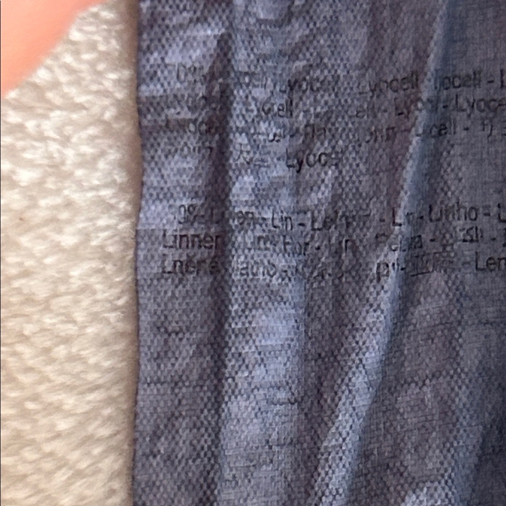 NEUW Steel Blue Linen Blend Casual Button-Down Shirt. Size small. - Picture 12 of 15